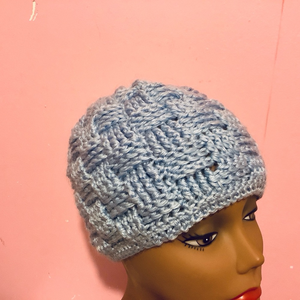 Chunky crocheted Beanie Hat